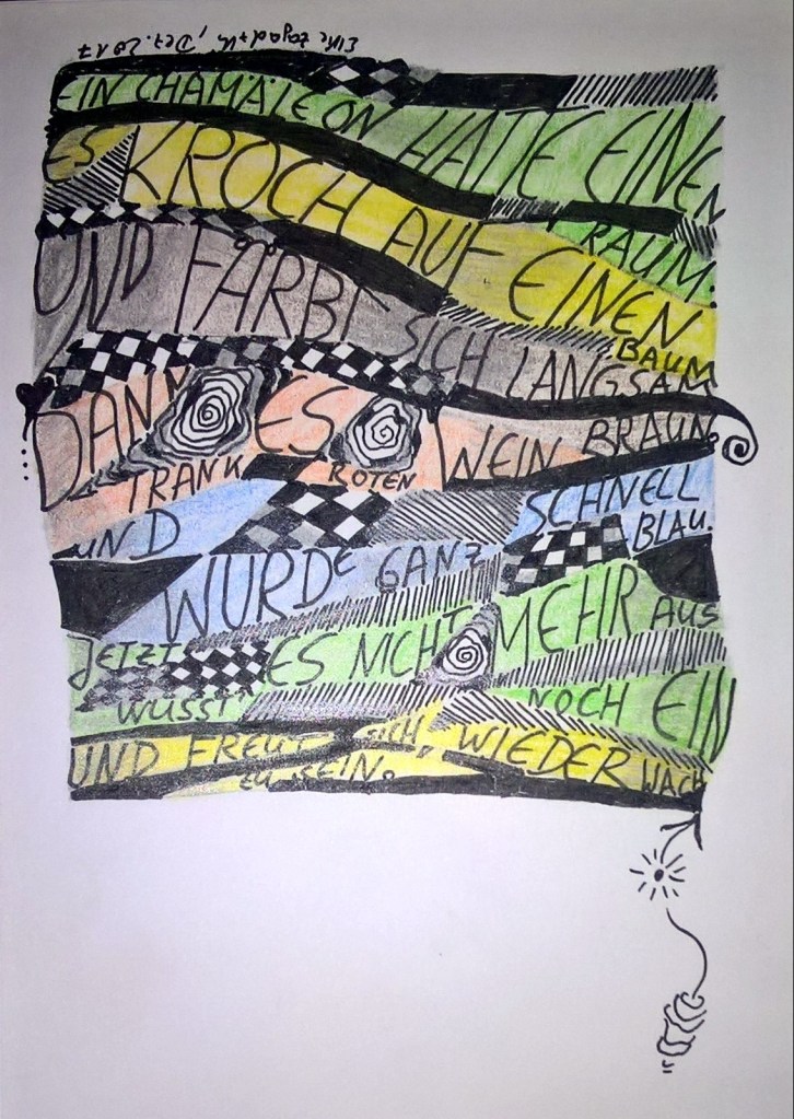 Ein Chamäleon hatte einen Traum 2017